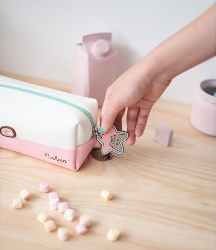Pusheen - Borsa per cosmetici Rose Collection (20 x 9 x 8,5 cm) - 5