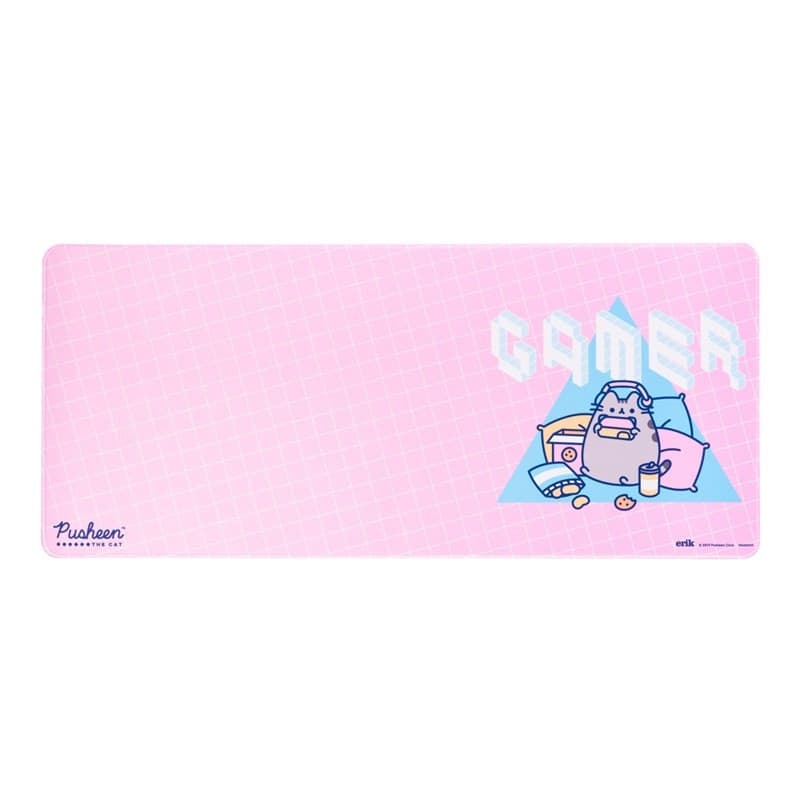 Pusheen - Tappetino da gioco/scrivania XXL (80 x 35 cm)