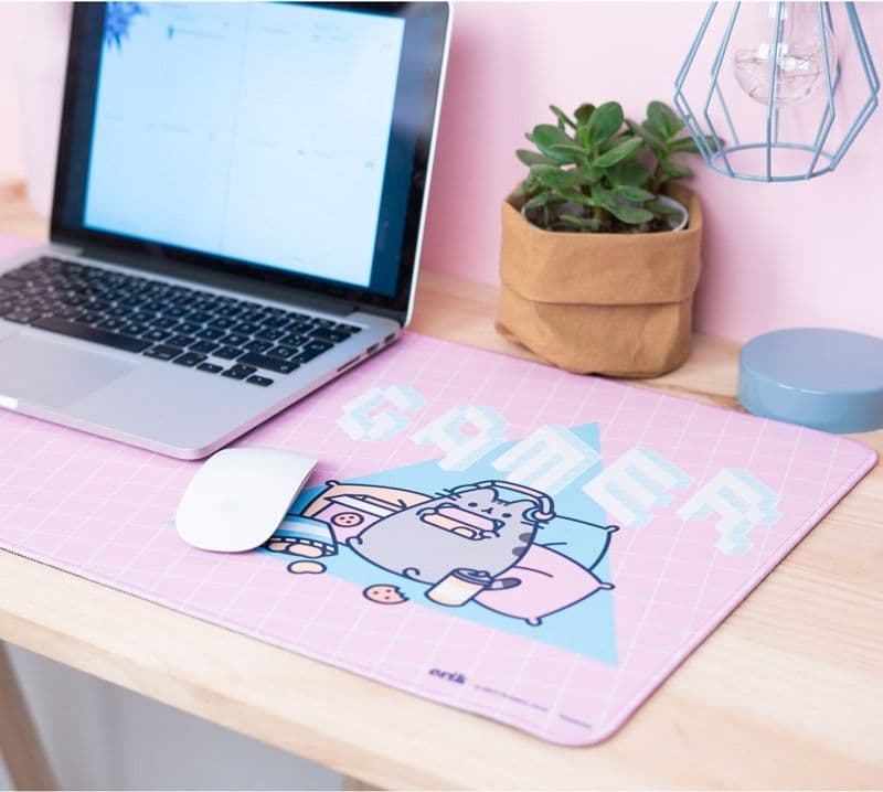 Pusheen - Tappetino da gioco/scrivania XXL (80 x 35 cm) - 16
