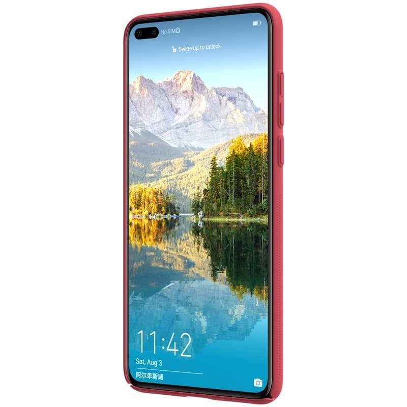 Nillkin Super Frosted Shield - Case for Huawei P40 (Bright Red) - 7