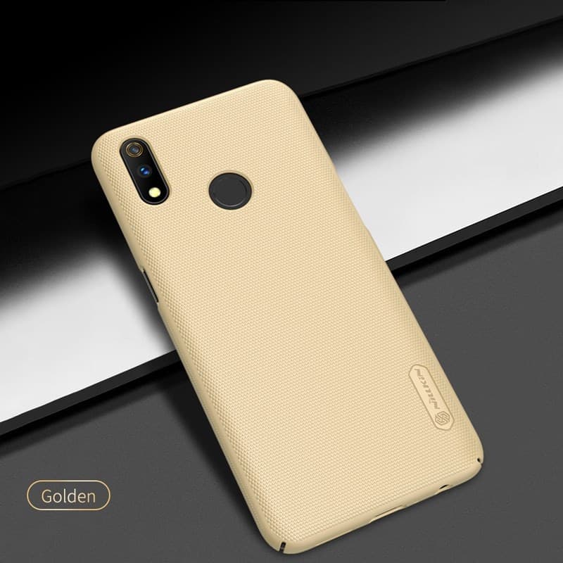 Nillkin Super Frosted Shield - Case for Realme 3 Pro (Realme X Lite) (Golden) - 4