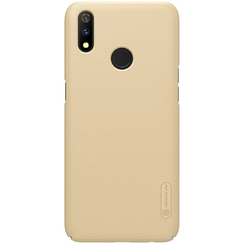 Nillkin Super Frosted Shield - Case for Realme 3 Pro (Realme X Lite) (Golden) - 5