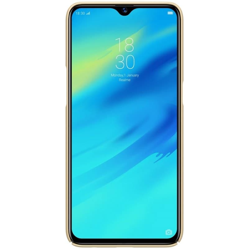 Nillkin Super Frosted Shield - Case for Realme 3 Pro (Realme X Lite) (Golden) - 7