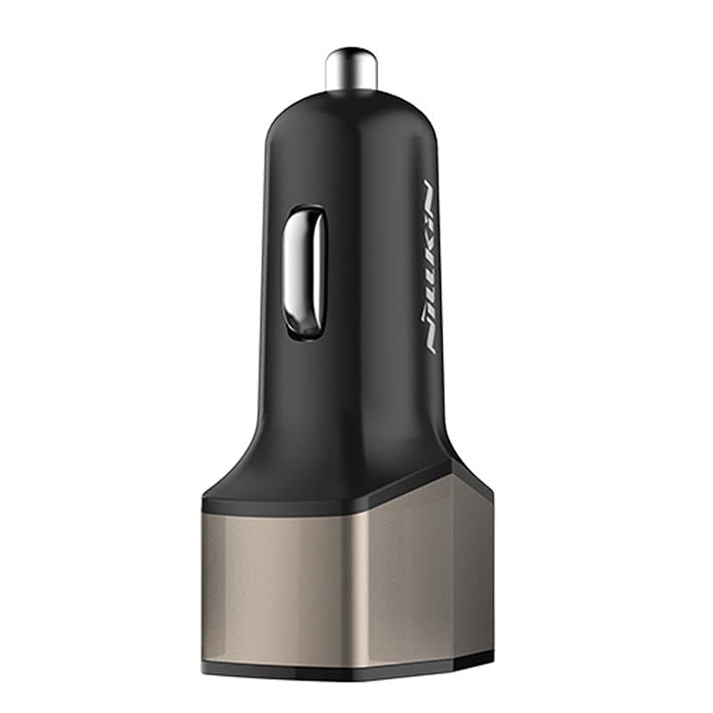 Nillkin Celerity Car Charger - 2x USB-A + 1x USB-C, 32W (Gold) - 9