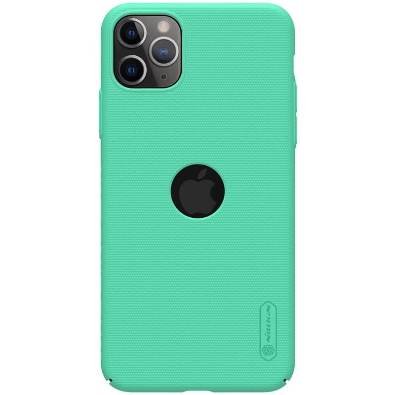 Nillkin Super Frosted Shield - Case for Apple iPhone 11 Pro z wyciêciem na logo (Mint Green) - 6