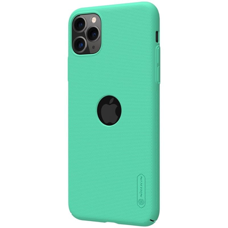 Nillkin Super Frosted Shield - Case for Apple iPhone 11 Pro z wyciêciem na logo (Mint Green) - 7