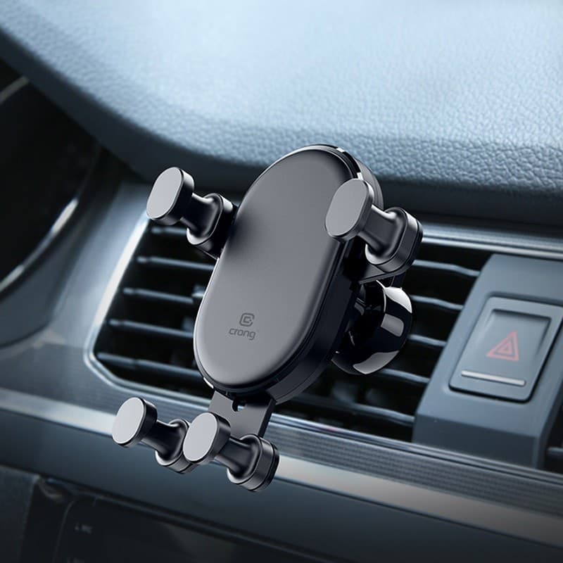 Supporto per auto Crong Gravity Auto-Lock – Supporto per auto Gravity per telefoni da 4,7"-6,5" (nero) - 13