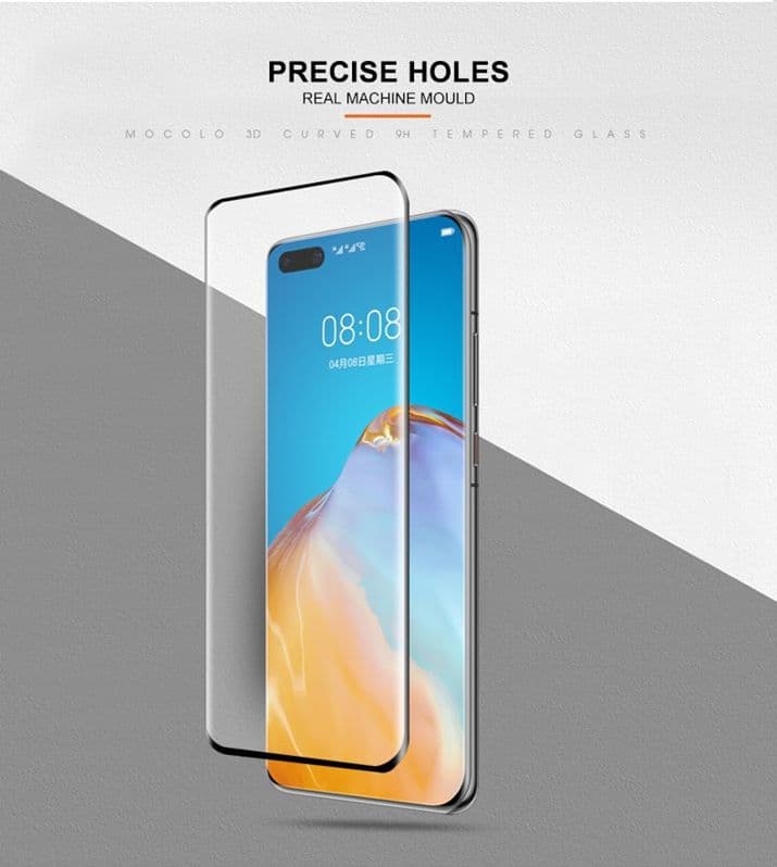 Mocolo 3D Glass Full Glue - Protective Glass Huawei P40 Pro - 10