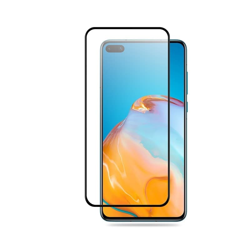 Crong 3D Armor Glass – Vetro temperato 9H per l'intero schermo del Huawei P40 + telaio di installazione - 12