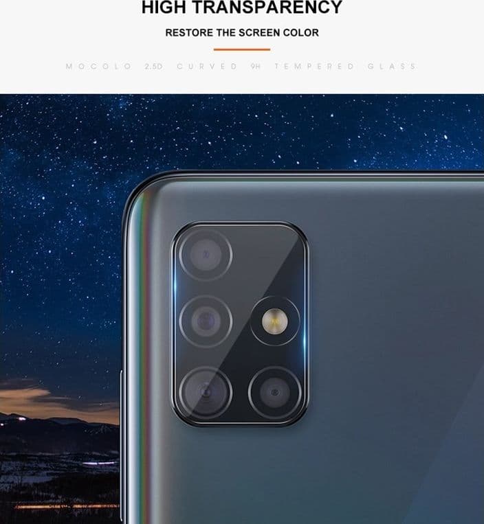 Mocolo Camera Lens - Protective glass for Samsung Galaxy A71 - 18