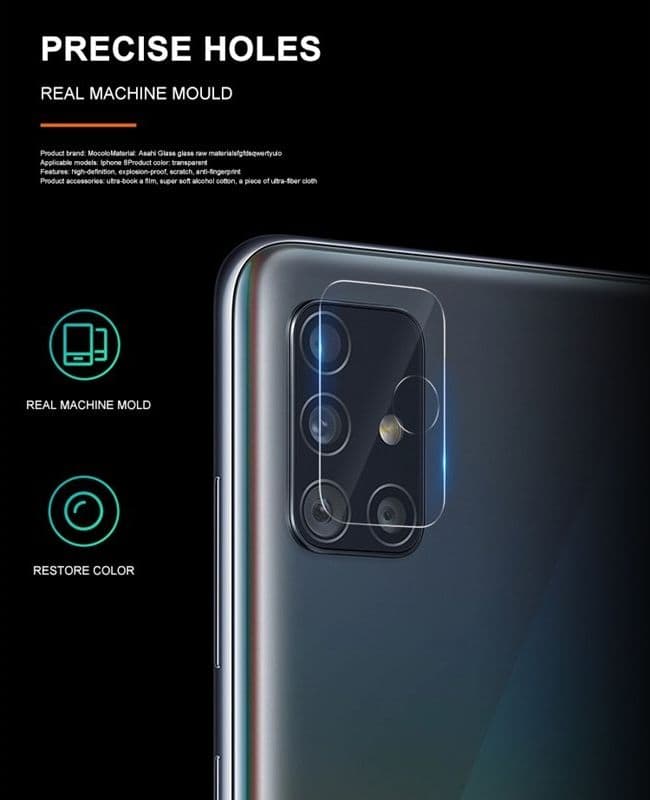 Mocolo Camera Lens - Protective glass for Samsung Galaxy A71 - 19