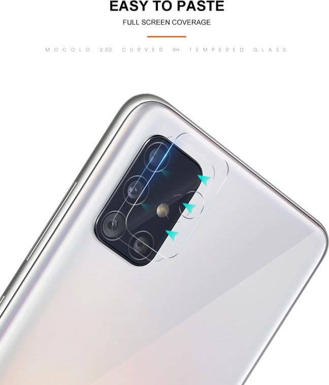 Mocolo Camera Lens - Protective glass for Samsung Galaxy A71 - 6