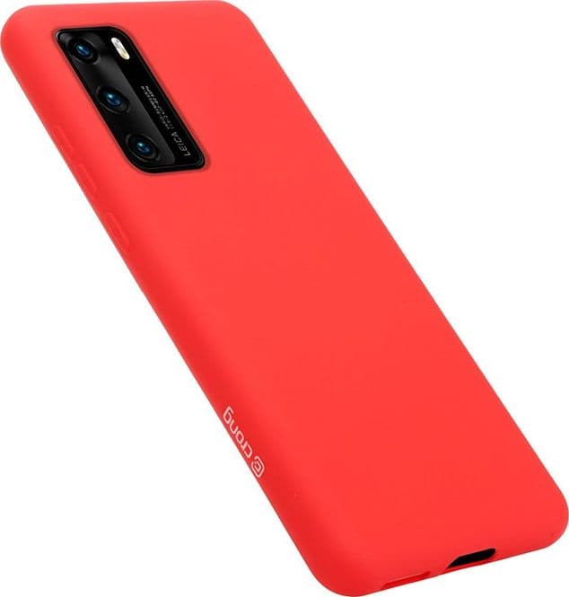 Crong Color Cover - Custodia per Huawei P40 (Rosso) - 18