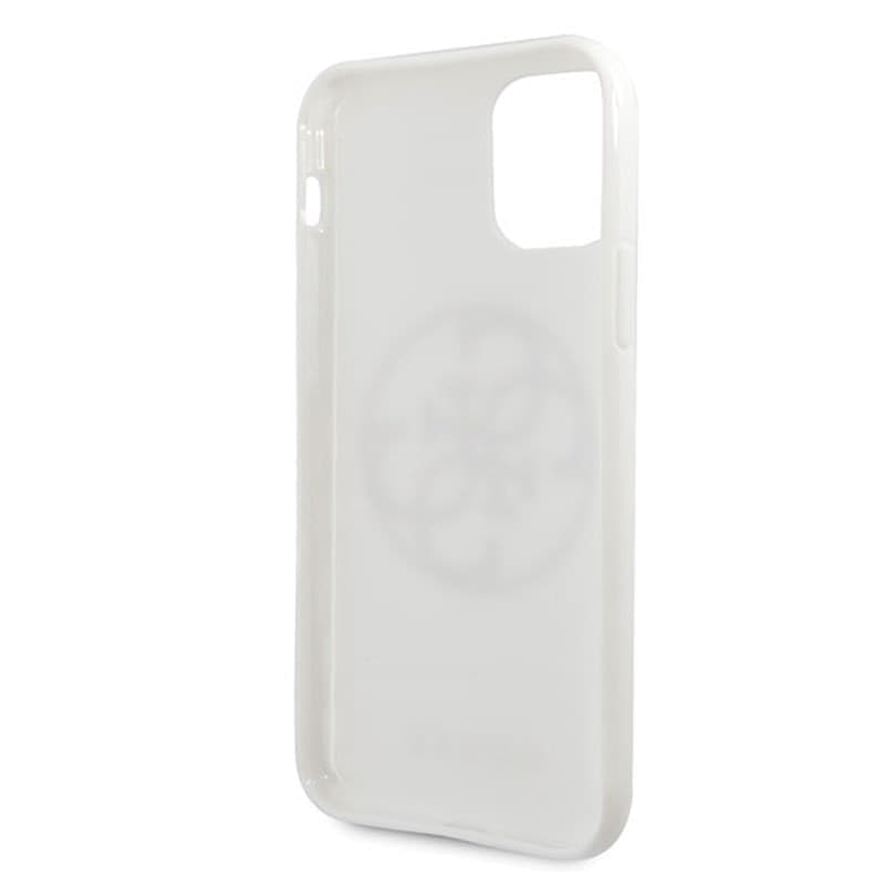 Guess Circle Glitter 4G - Case for iPhone 11 Pro Max (bia³y) - 11