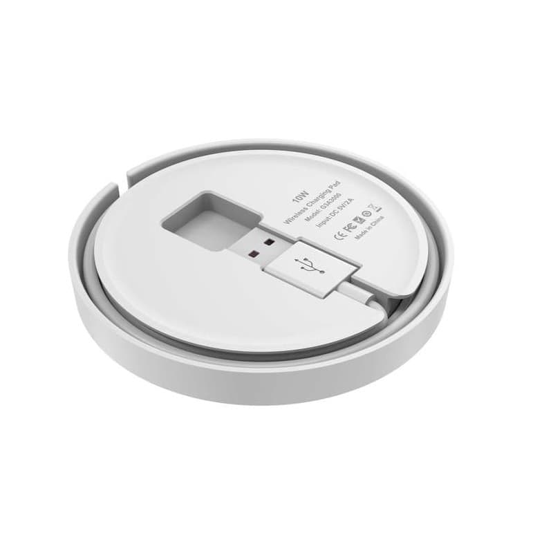 Budi - Qi wireless charger with build-in cable can charge to your phones wirelessly - 5