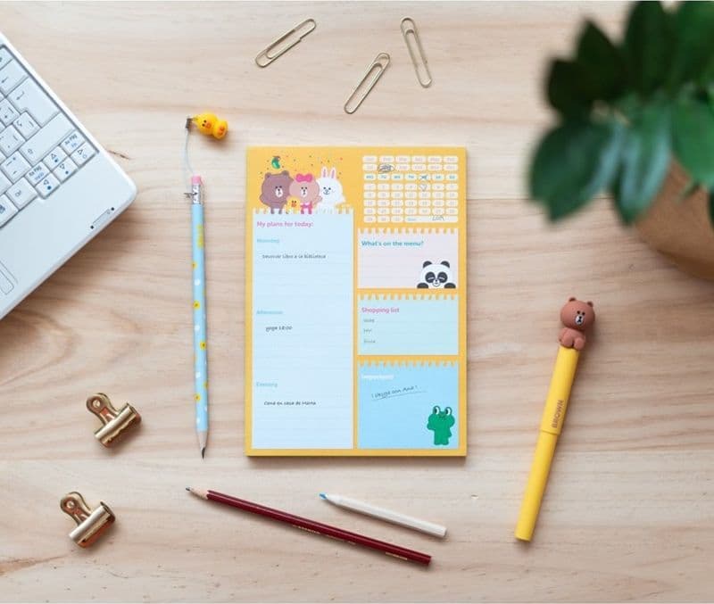 LINE FRIENDS - Planner A5 - 8