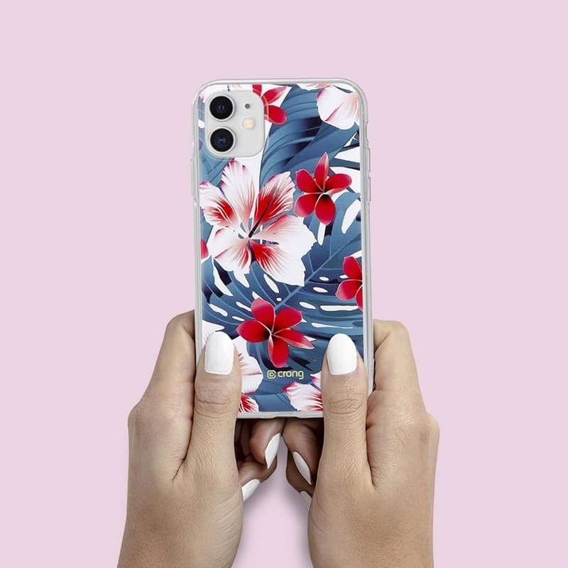 Custodia Crong Flower – Custodia per iPhone 11 (Modello 03) - 12