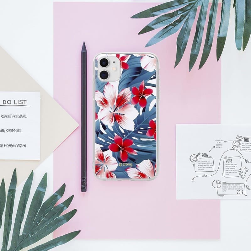 Custodia Crong Flower – Custodia per iPhone 11 (Modello 03) - 14