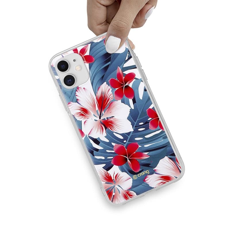 Custodia Crong Flower – Custodia per iPhone 11 (Modello 03) - 6