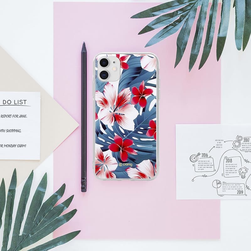 Custodia Crong Flower – Custodia per iPhone 11 (Modello 03) - 7
