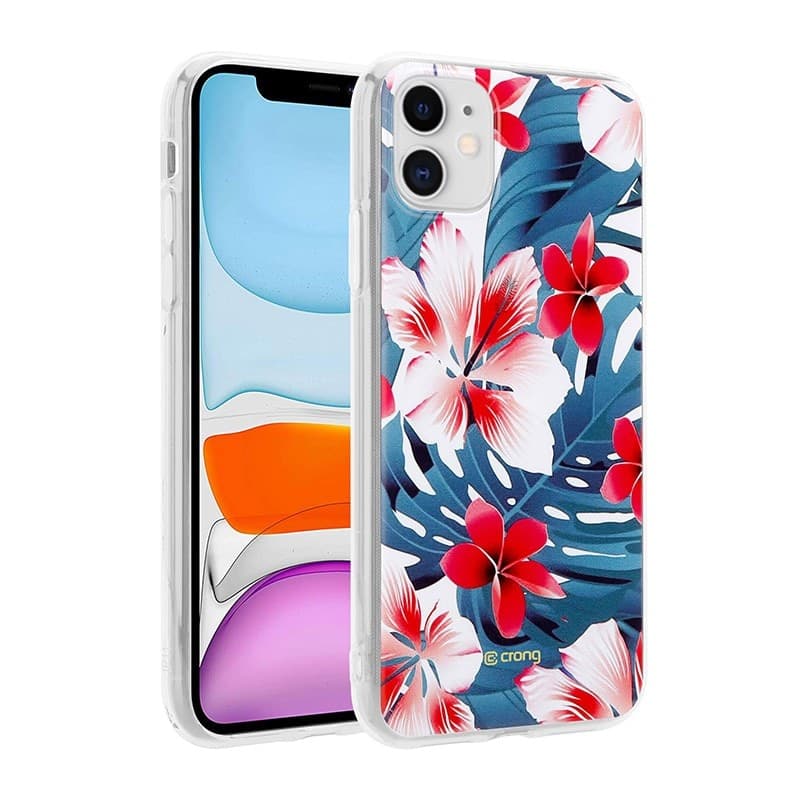 Custodia Crong Flower – Custodia per iPhone 11 (Modello 03) - 8