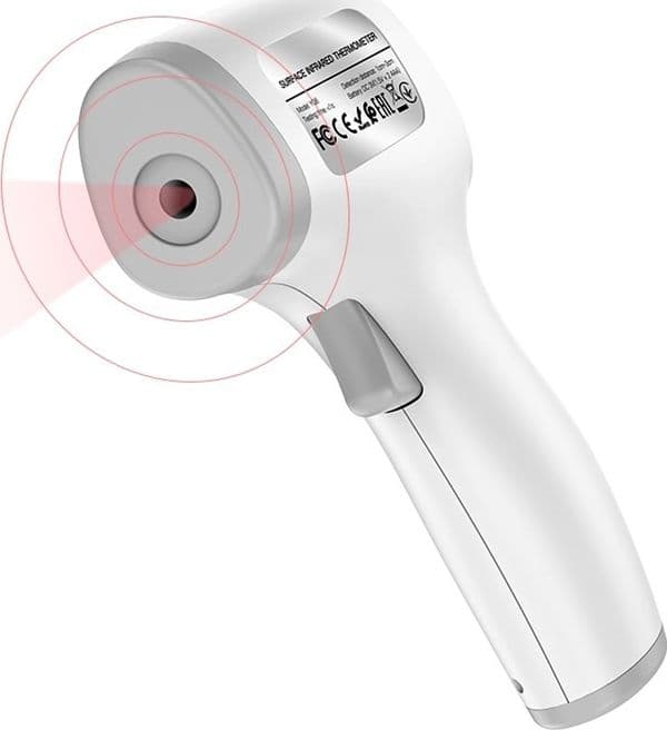 Hoco - Contactless infrared thermometer (White) - 12