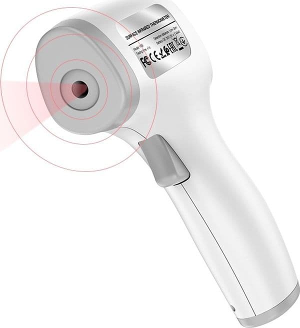Hoco - Contactless infrared thermometer (White) - 5