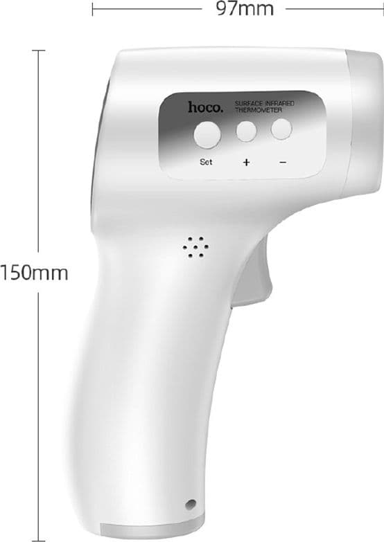 Hoco - Contactless infrared thermometer (White) - 6