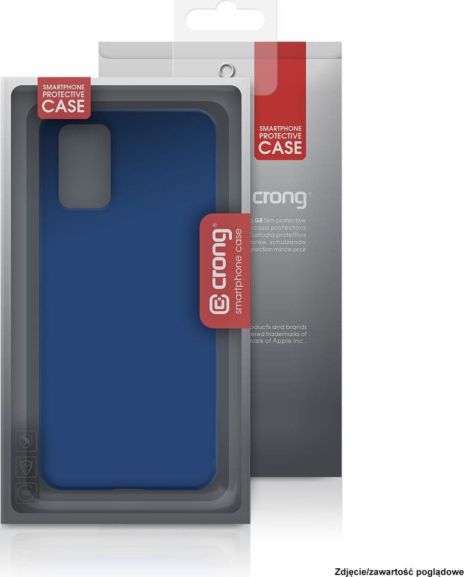 Crong Crystal Slim Cover - Custodia per Samsung Galaxy S20 Ultra (Trasparente) - 8