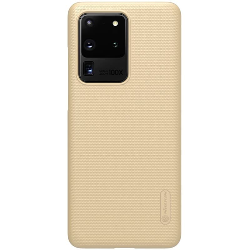 Nillkin Super Frosted Shield - Case for Samsung Galaxy S20 Ultra (Golden) - 3