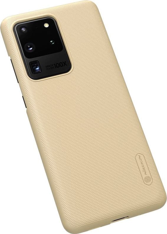 Nillkin Super Frosted Shield - Case for Samsung Galaxy S20 Ultra (Golden) - 4