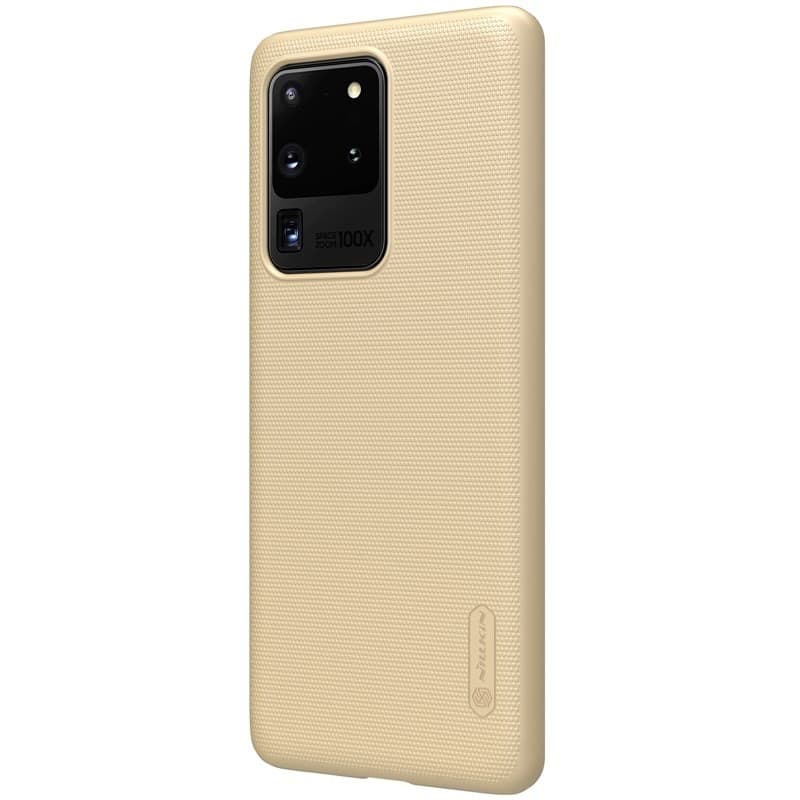 Nillkin Super Frosted Shield - Case for Samsung Galaxy S20 Ultra (Golden) - 9