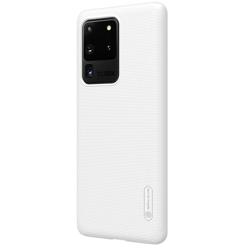 Nillkin Super Frosted Shield - Case for Samsung Galaxy S20 Ultra (White) - 2