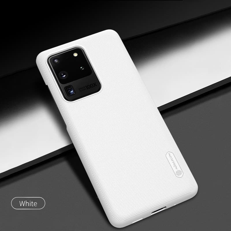 Nillkin Super Frosted Shield - Case for Samsung Galaxy S20 Ultra (White) - 14