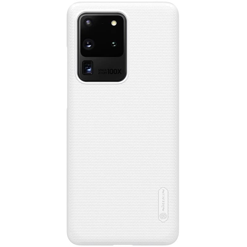 Nillkin Super Frosted Shield - Case for Samsung Galaxy S20 Ultra (White) - 3