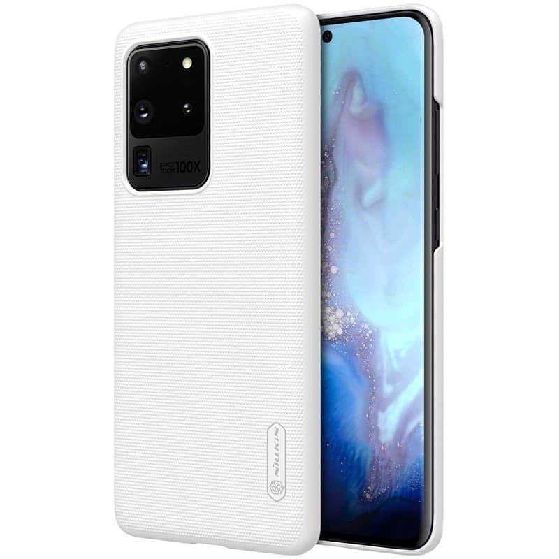 Nillkin Super Frosted Shield - Case for Samsung Galaxy S20 Ultra (White) - 8