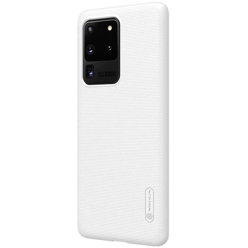 Nillkin Super Frosted Shield - Case for Samsung Galaxy S20 Ultra (White) - 9