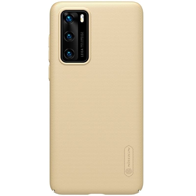 Nillkin Super Frosted Shield - Case for Huawei P40 (Golden) - 4