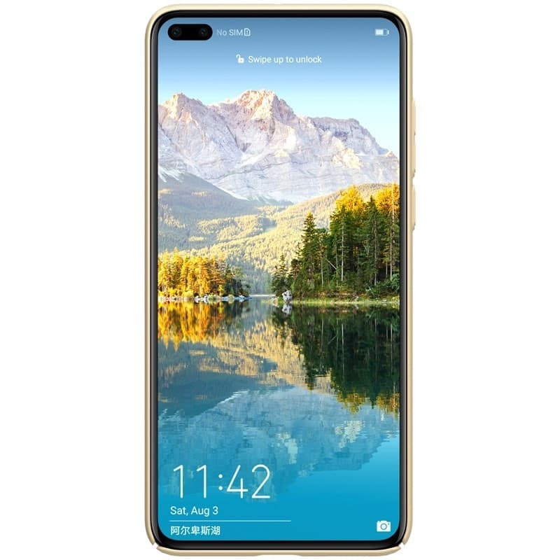 Nillkin Super Frosted Shield - Case for Huawei P40 (Golden) - 5
