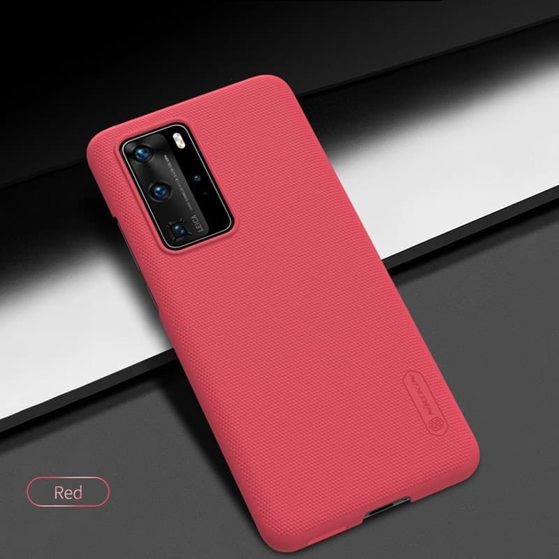 Nillkin Super Frosted Shield - Case for Huawei P40 Pro (Bright Red) - 14