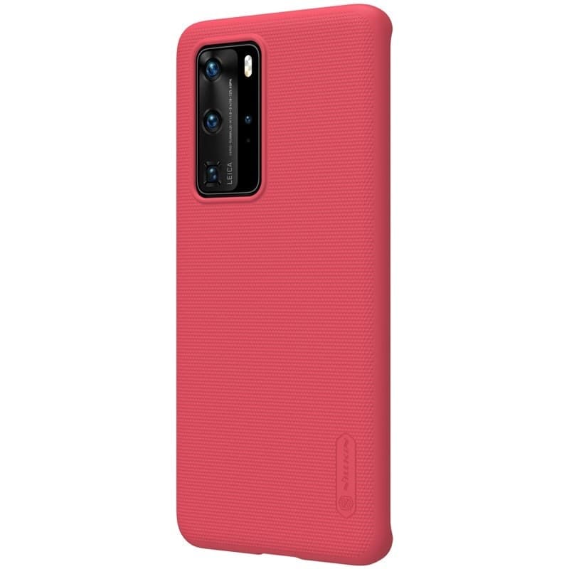 Nillkin Super Frosted Shield - Case for Huawei P40 Pro (Bright Red) - 9