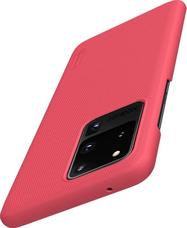 Nillkin Super Frosted Shield - Case for Samsung Galaxy S20 Ultra (Bright Red) - 11