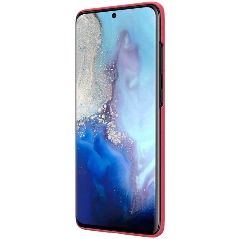 Nillkin Super Frosted Shield - Case for Samsung Galaxy S20 Ultra (Bright Red) - 13