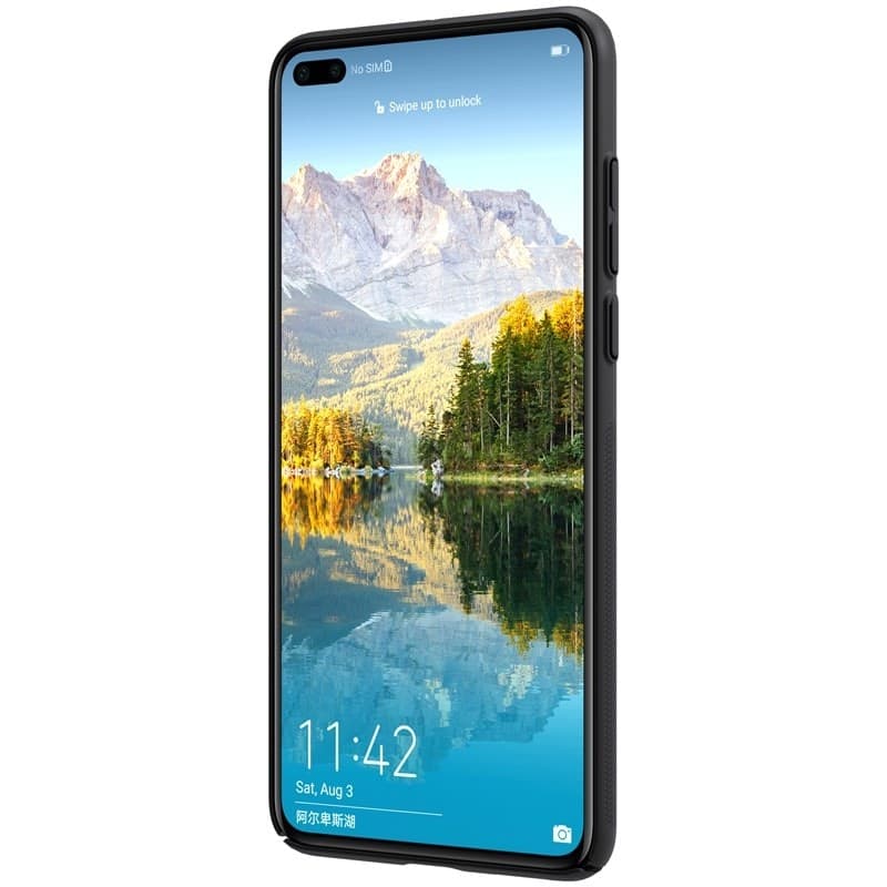Nillkin Super Frosted Shield - Case for Huawei P40 (Black) - 11