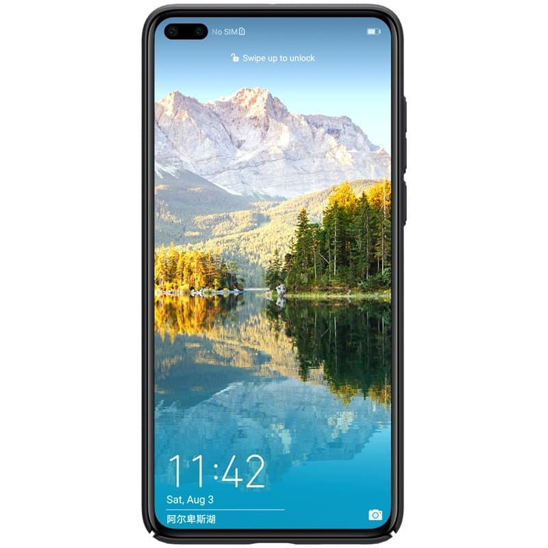 Nillkin Super Frosted Shield - Case for Huawei P40 (Black) - 3