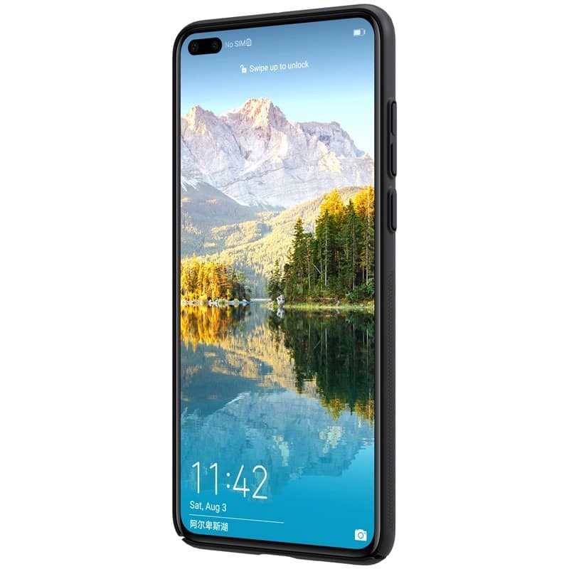 Nillkin Super Frosted Shield - Case for Huawei P40 (Black) - 4