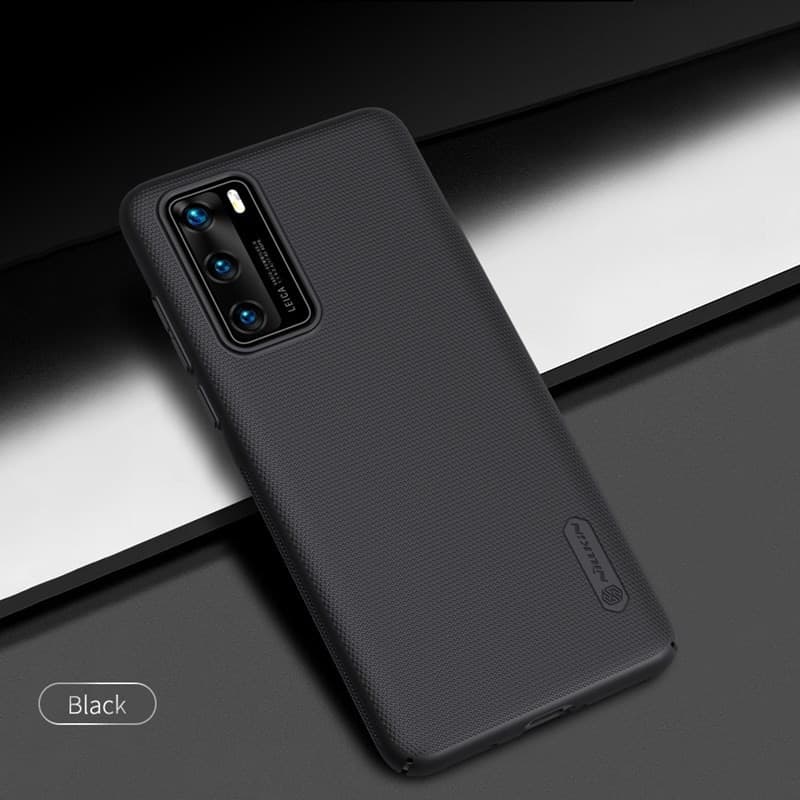 Nillkin Super Frosted Shield - Case for Huawei P40 (Black) - 7