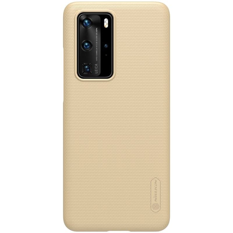 Nillkin Super Frosted Shield - Case for Huawei P40 Pro (Golden) - 3