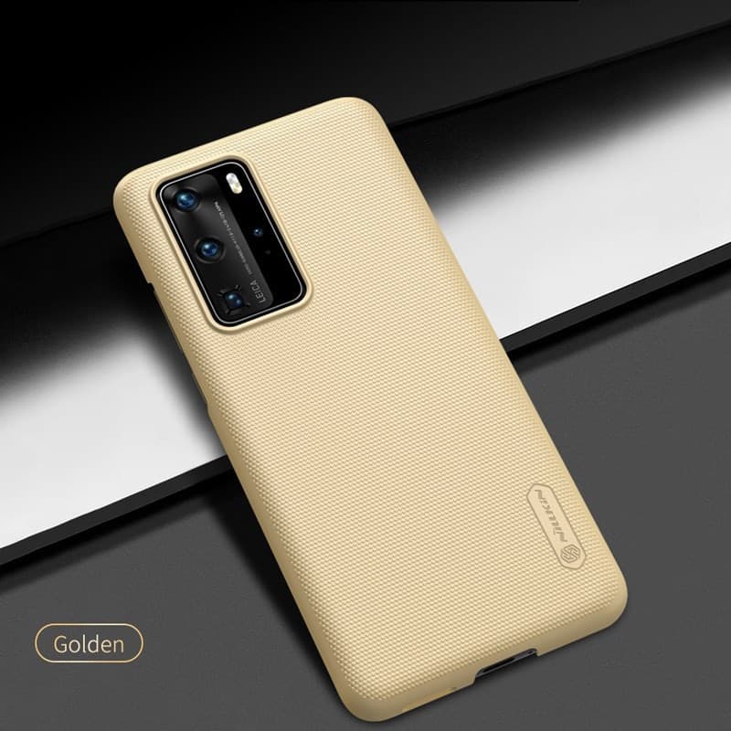 Nillkin Super Frosted Shield - Case for Huawei P40 Pro (Golden) - 7