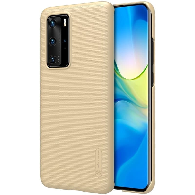 Nillkin Super Frosted Shield - Case for Huawei P40 Pro (Golden) - 8